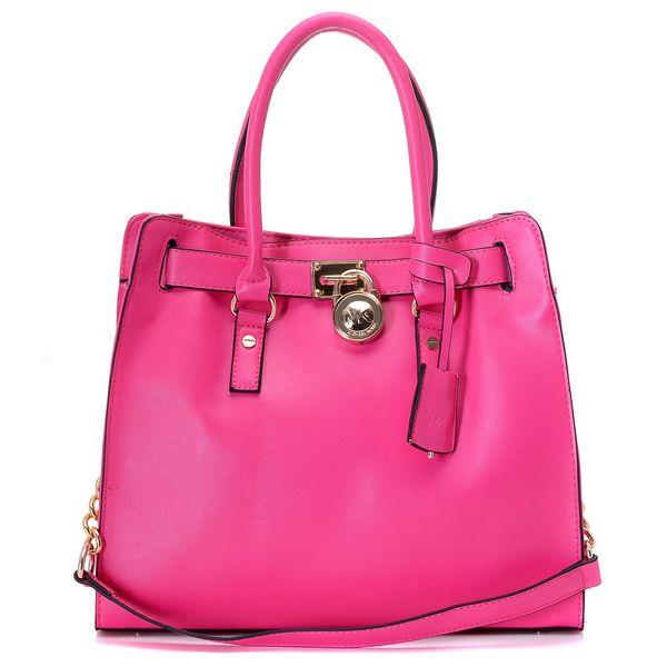 michael kors hamilton large tote rose rød gloden Engros Engros g0z39